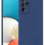 Forcell Samsung Galaxy A72 4G / A72 5G Soft Touch Silicone Θήκη Σιλικόνης - Dark Blue