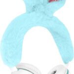 GJBY Rabbit On-Ear Ενσύρματα Ακουστικά με Βύσμα 3.5mm Γαλάζιο