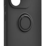 Forcell Xiaomi Redmi Note 14 4G Ring Holder Θήκη Σιλικόνης - Black