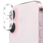 iPhone 16 Plus Προστασία Κάμερας 5D Full Face Tempered Glass Camera