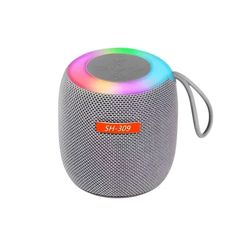 Tradesor SH-309 Φορητό Mini Ηχείο Bluetooth 3W με Διάρκεια Μπαταρίας έως 1.5 ώρες Γκρι