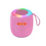 Tradesor SH-309 Φορητό Mini Ηχείο Bluetooth 3W με Διάρκεια Μπαταρίας έως 1.5 ώρες Ροζ