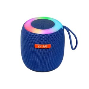 Tradesor SH-309 Φορητό Mini Ηχείο Bluetooth 3W με Διάρκεια Μπαταρίας έως 1.5 ώρες Μπλε