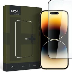 iPhone 15 Pro Προστασία Οθόνης με Μαύρο Περίγραμμα Hofi Glass Pro+ Full Face Tempered Glass