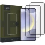 iPhone 16 Pro Max Προστασία Οθόνης με Μαύρο Περίγραμμα 2 Pack Hofi Glass Pro+ Full Face Tempered Glass