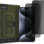 iPhone 16 Pro / iPhone 17 Προστασία Οθόνης Φιμέ 2 Pack Hofi Privacy Anti Spy Glass Full Face Tempered Glass