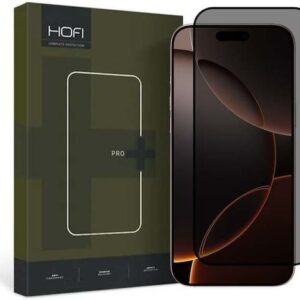 iPhone 16 Pro / iPhone 17 Προστασία Οθόνης Φιμέ 2 Pack Hofi Privacy Anti Spy Glass Full Face Tempered Glass