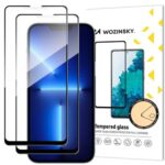 Xiaomi Redmi 14C / Poco C75 / Poco M7 Προστασία Οθόνης με Μαύρο Περίγραμμα 2 TEMAXIA Wozinsky Full Glue Tempered Glass