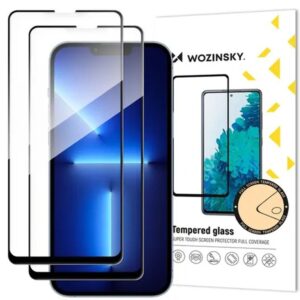 Xiaomi Redmi 14C / Poco C75 / Poco M7 Προστασία Οθόνης με Μαύρο Περίγραμμα 2 TEMAXIA Wozinsky Full Glue Tempered Glass