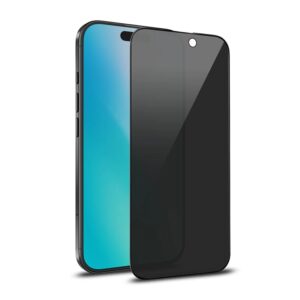 iPhone 16 Pro Max Προστασία Οθόνης Φιμέ 5D Privacy Full Face Tempered Glass