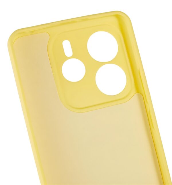 Forcell Xiaomi Redmi Note 14 4G Θήκη Σιλικόνης - Lemon