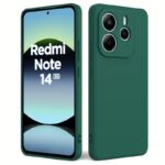 Forcell Xiaomi Redmi Note 14 4G Matt Θήκη Σιλικόνης - Green