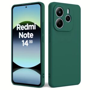 Forcell Xiaomi Redmi Note 14 4G Matt Θήκη Σιλικόνης - Green