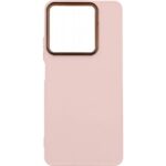 Forcell Xiaomi Redmi Note 14 4G Frame Θήκη Σιλικόνης - Powder Pink
