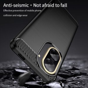 Forcell Xiaomi Redmi A5 4G Brushed Carbon Θήκη Σιλικόνης - Black