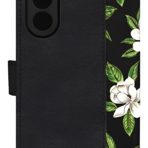 Techsuit Samsung Galaxy A56 5G Flipcraft Θήκη Βιβλίο με Σχέδιο - Flowers of the Dawn