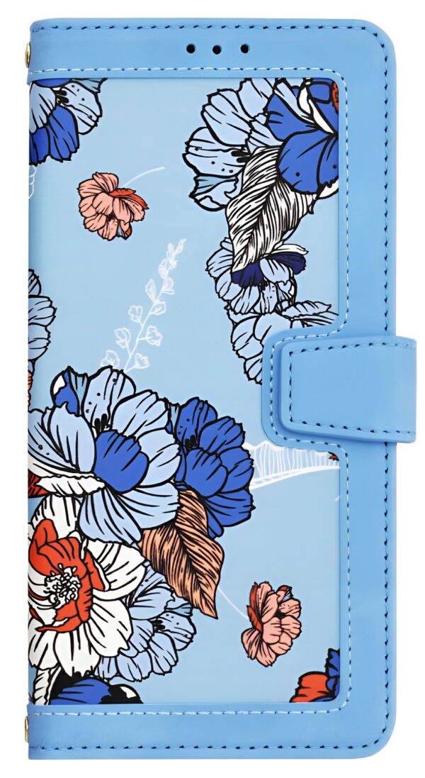 Techsuit Samsung Galaxy A56 5G Flipcraft Θήκη Βιβλίο με Σχέδιο - Vibrant Blue