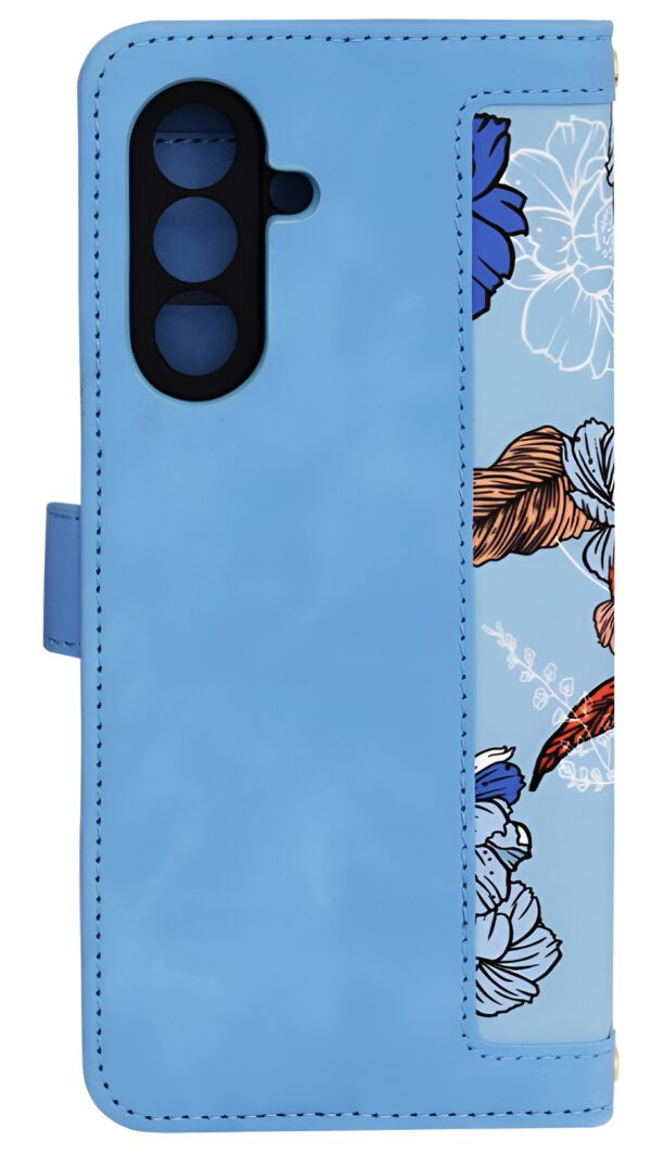 Techsuit Samsung Galaxy A56 5G Flipcraft Θήκη Βιβλίο με Σχέδιο - Vibrant Blue