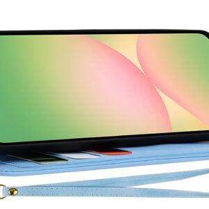 Techsuit Samsung Galaxy A56 5G Flipcraft Θήκη Βιβλίο με Σχέδιο - Vibrant Blue