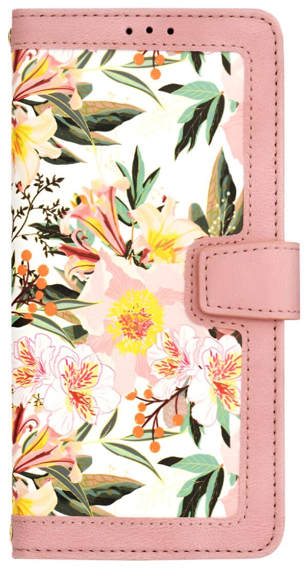 Techsuit Samsung Galaxy A56 5G Flipcraft Θήκη Βιβλίο με Σχέδιο - Sweetheart Pink