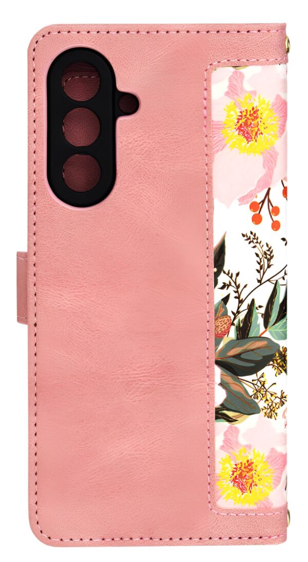 Techsuit Samsung Galaxy A56 5G Flipcraft Θήκη Βιβλίο με Σχέδιο - Sweetheart Pink