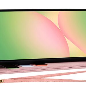 Techsuit Samsung Galaxy A56 5G Flipcraft Θήκη Βιβλίο με Σχέδιο - Sweetheart Pink