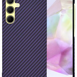 Techsuit Samsung Galaxy A35 5G Carbonite Fibershell Θήκη Σκληρή - Purple