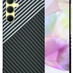 Techsuit Samsung Galaxy A35 5G Carbonite Fibershell Θήκη Σκληρή - Stealth Grey