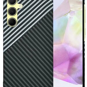 Techsuit Samsung Galaxy A35 5G Carbonite Fibershell Θήκη Σκληρή - Stealth Grey