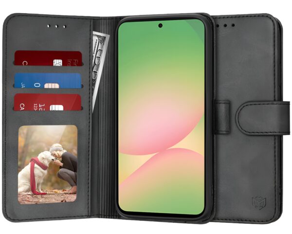 Techsuit Samsung Galaxy A56 5G Diary Θήκη Βιβλίο - Black Techsuit Samsung Galaxy A56 5G Diary Θήκη Βιβλίο - Black