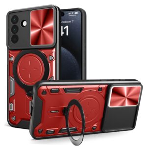 Techsuit Samsung Galaxy A56 5G Camguard Pro Θήκη Σκληρή - Red