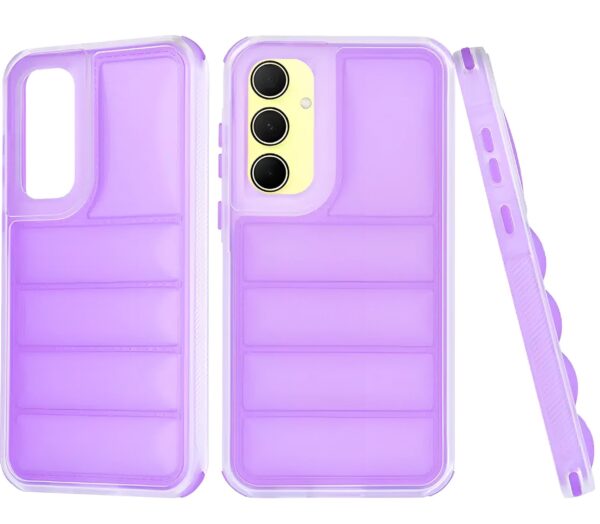 Techsuit Samsung Galaxy A35 5G Wave Shield Θήκη Σιλικόνης - Violet