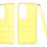 Samsung Galaxy A35 5G Θήκη Σιλικόνης Κίτρινη Techsuit Wave Shield Silicone Case Yellow