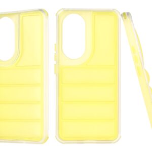 Samsung Galaxy A35 5G Θήκη Σιλικόνης Κίτρινη Techsuit Wave Shield Silicone Case Yellow