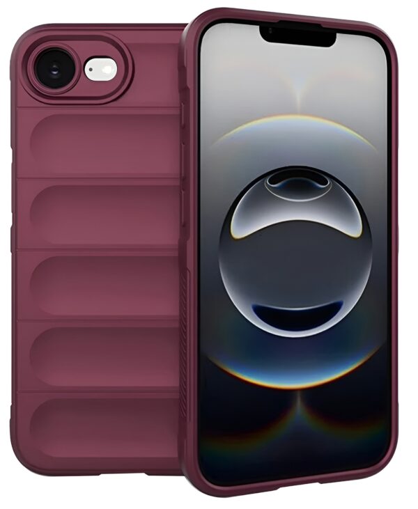Techsuit iPhone 16e Magic Shield Θήκη Σιλικόνης - Bordeaux