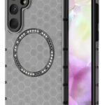 Techsuit Samsung Galaxy A35 5G Shockproof Honeycomb Magnetic Ring Θήκη Σκληρή - Black