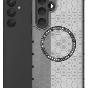 Techsuit Samsung Galaxy A35 5G Shockproof Honeycomb Magnetic Ring Θήκη Σκληρή - Black