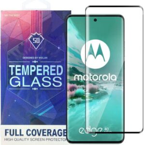 Motorola Edge 40 Neo Προστασία Οθόνης Με Μαύρο Περίγραμμα 5D Full Glue Tempered Glass