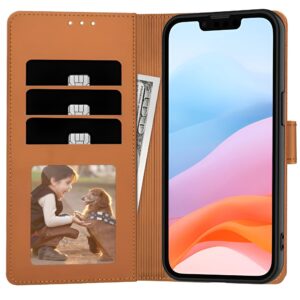 Tech Protect iPhone 16e Matte Θήκη Βιβλίο - Brown