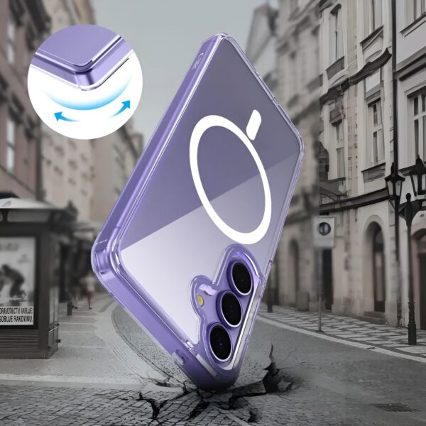 TECH-PROTECT Samsung Galaxy A56 5G Flexair Hybrid Magsafe Θήκη Σκληρή - Διάφανη