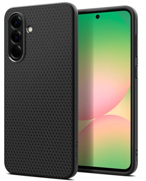 Spigen Samsung Galaxy A56 5G Matte Liquid Air Θήκη Σιλικόνης - Black ACS09291