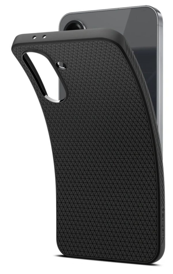 Spigen Samsung Galaxy A56 5G Matte Liquid Air Θήκη Σιλικόνης - Black ACS09291