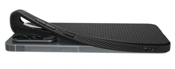 Spigen Samsung Galaxy A56 5G Matte Liquid Air Θήκη Σιλικόνης - Black ACS09291