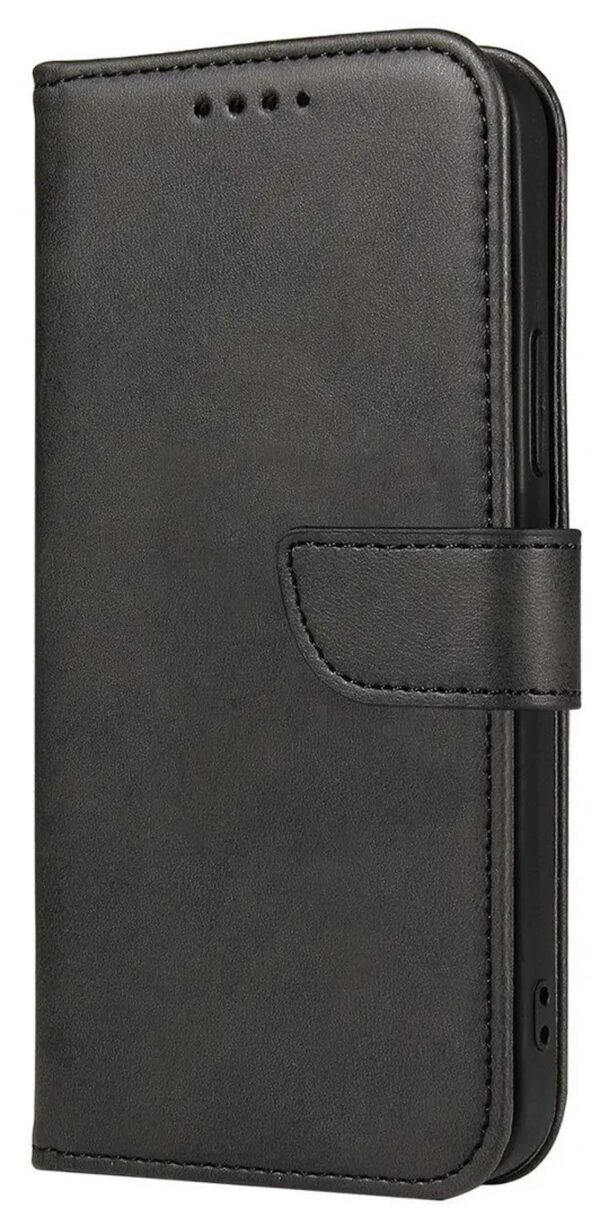 Tel1 iPhone 16e Smart Magnet Θήκη Βιβλίο - Black Tel1 iPhone 16e Smart Magnet Θήκη Βιβλίο - Black