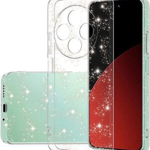 Techsuit Xiaomi Redmi 14C / Poco C75 SparkleSkin Series Θήκη Σιλικόνης TPU - Διάφανη με Γκλίτερ