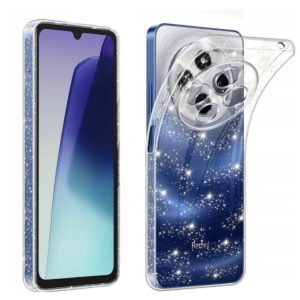 Techsuit Xiaomi Redmi 14C / Poco C75 SparkleSkin Series Θήκη Σιλικόνης TPU - Διάφανη με Γκλίτερ