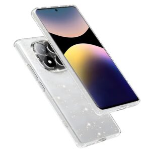 Techsuit Xiaomi Redmi Note 14 Pro 4G / Poco F7 SparkleSkin Series Θήκη Σιλικόνης TPU - Διάφανη με Γκλίτερ