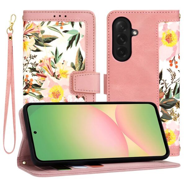 Techsuit Samsung Galaxy A36 5G FlipCraft Θήκη Βιβλίο - Sweetheart Pink