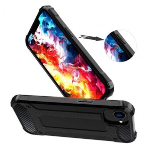 Forcell iPhone 16e Hybrid Armor Θήκη Σκληρή - Black