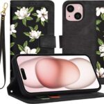 Techsuit iPhone 15 Flipcraft Θήκη Βιβλίο - Flowers of the Dawn